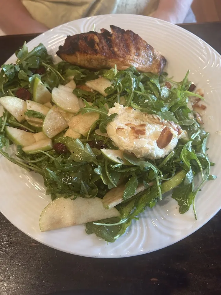 Salmon Salad with Goat Cheese